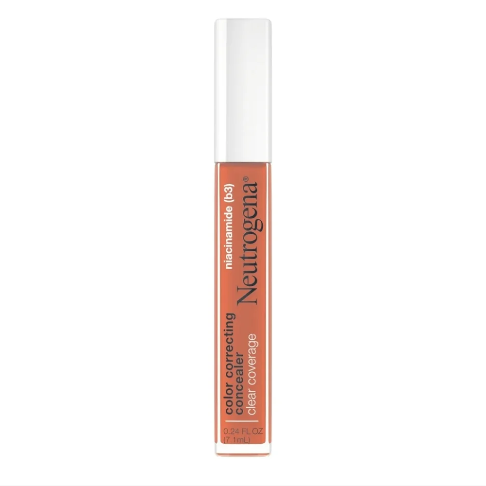 4x Neutrogena Clear Coverage Correcting Concealer, Deep Peach 4 Piece Lot